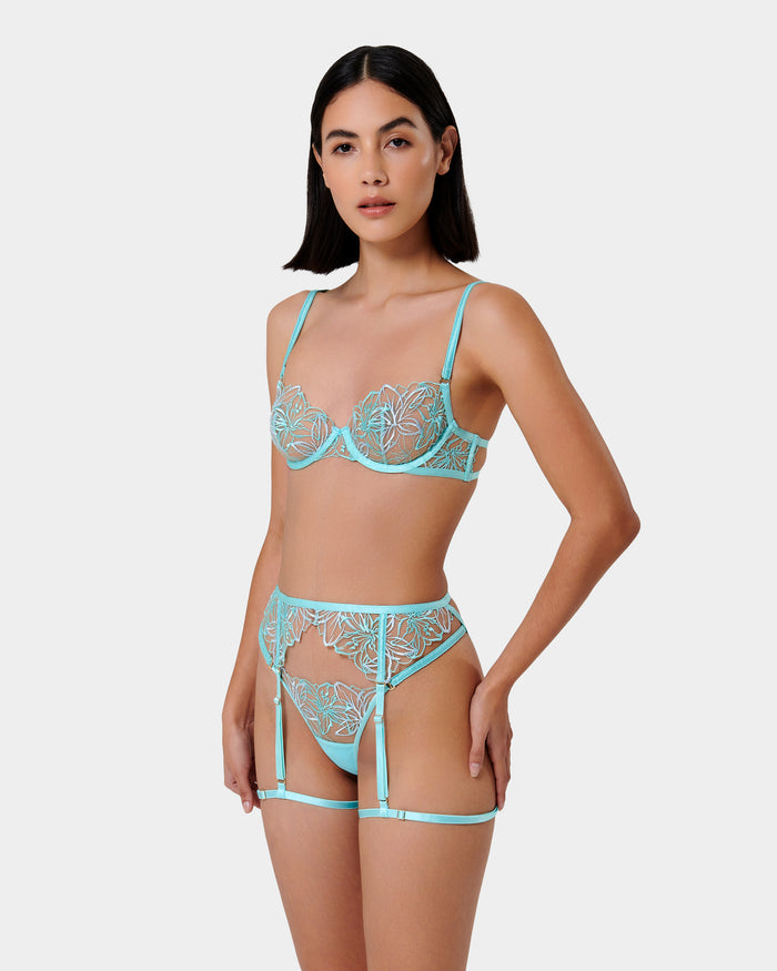 Bluebella Lilly Island Paradise Blue/Ice Water Blue/Sheer