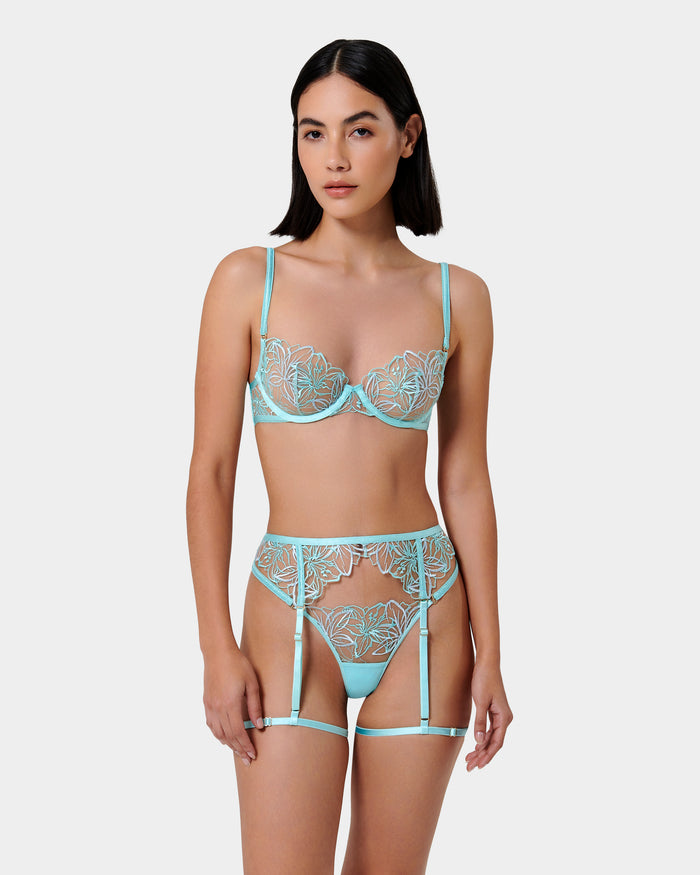 bluebella Lilly Island Paradise Blue/Ice Water Blue/Sheer