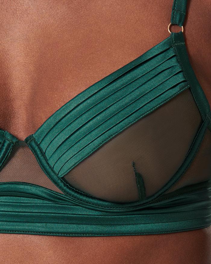 Bluebella Stephanie Wired Bra Botanical Garden Green