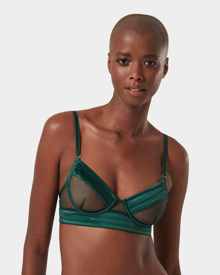 bluebella Stephanie Wired Bra Botanical Garden Green