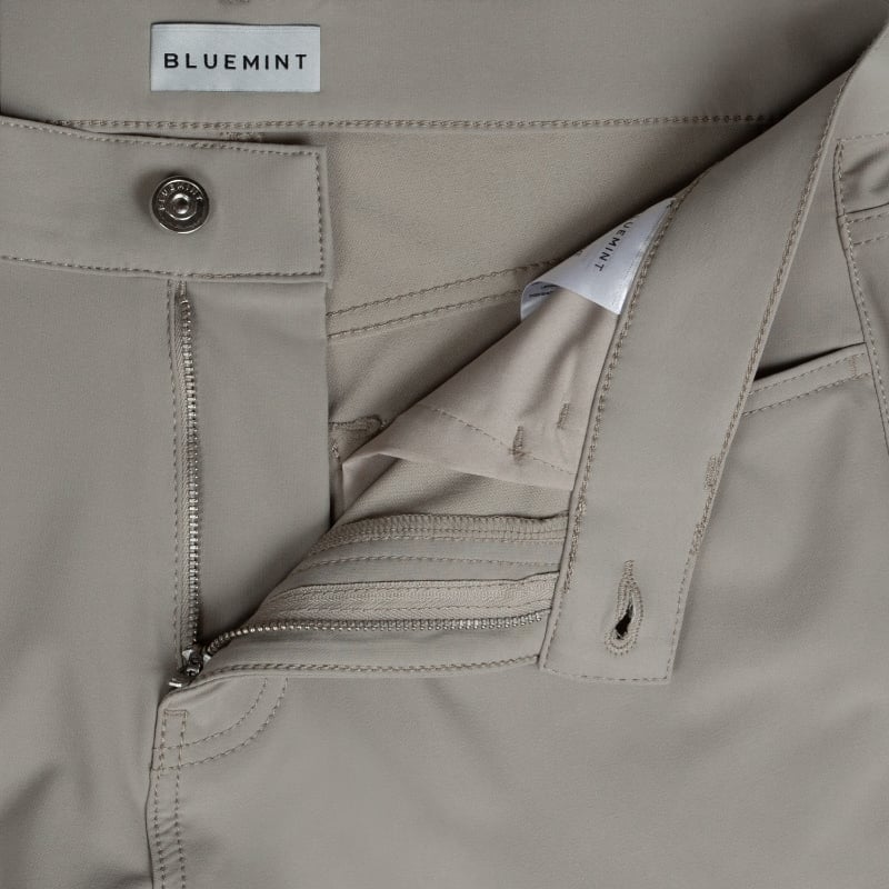 Bluemint ACT IN MOVE MOCHA Super Stretch Tech Trousers