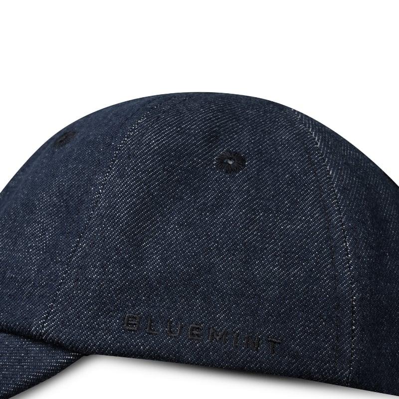Bluemint ANDERL DARK NAVY Logo-Embroidered Denim Baseball Cap