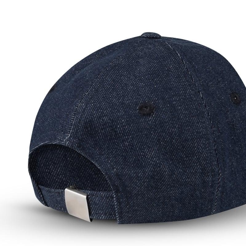 Bluemint ANDERL DARK NAVY Logo-Embroidered Denim Baseball Cap