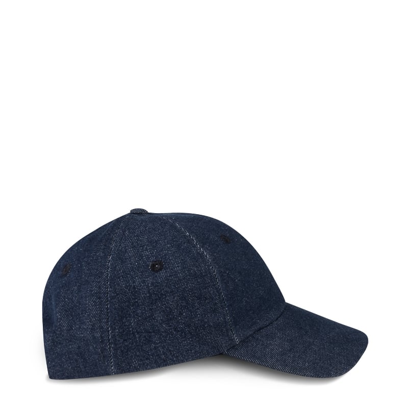 bluemint ANDERL DARK NAVY Logo-Embroidered Denim Baseball Cap