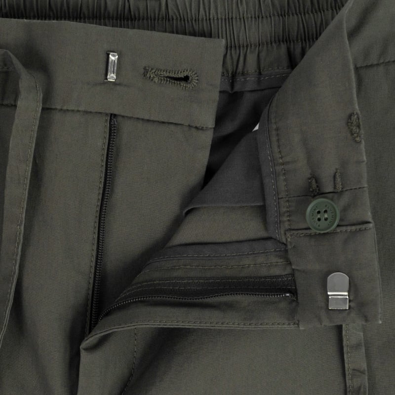 Bluemint ARNOLD OLIVE Drawstring Waistband Trousers