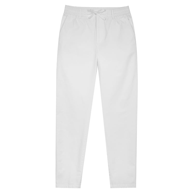 bluemint ARNOLD WHITE Drawstring Waistband Trousers