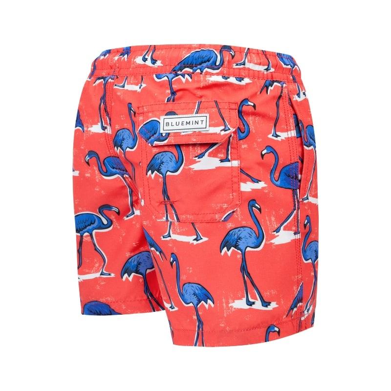 Bluemint ARTHUS BOY SCARLET FLAMINGO Kids Swim Shorts
