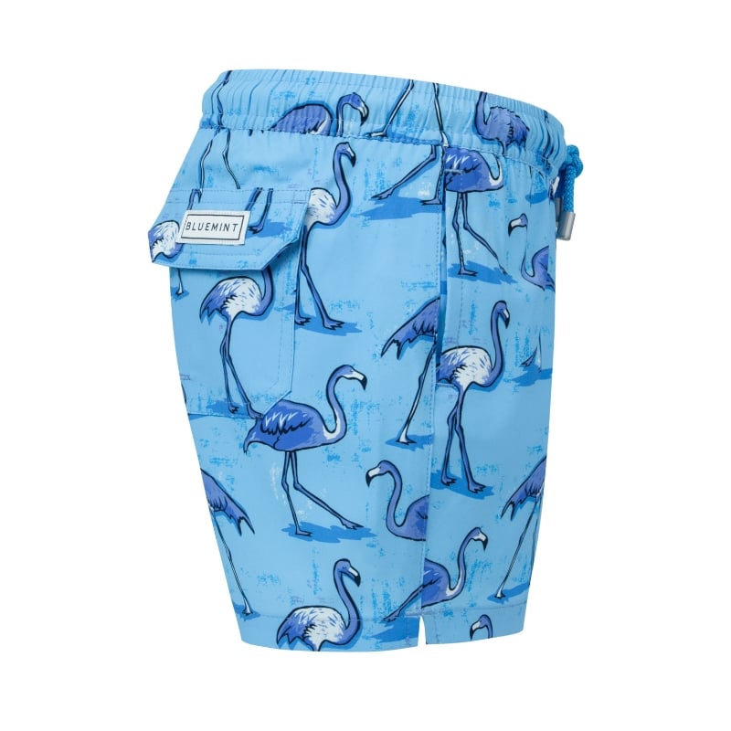 Bluemint ARTHUS BOY STRETCH ARCTIC FLAMINGO Kids Swim Shorts