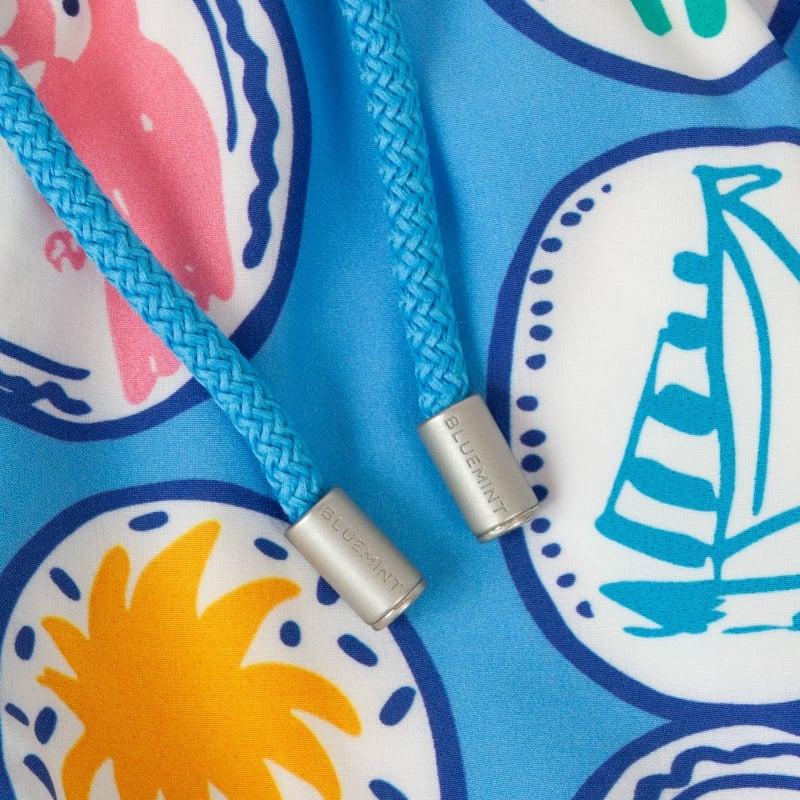 Bluemint ARTHUS BOY STRETCH BLUE PATCH Kids Swim Shorts