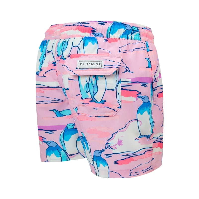 Bluemint ARTHUS BOY STRETCH BLUSH PENGUI Kids Swim Shorts