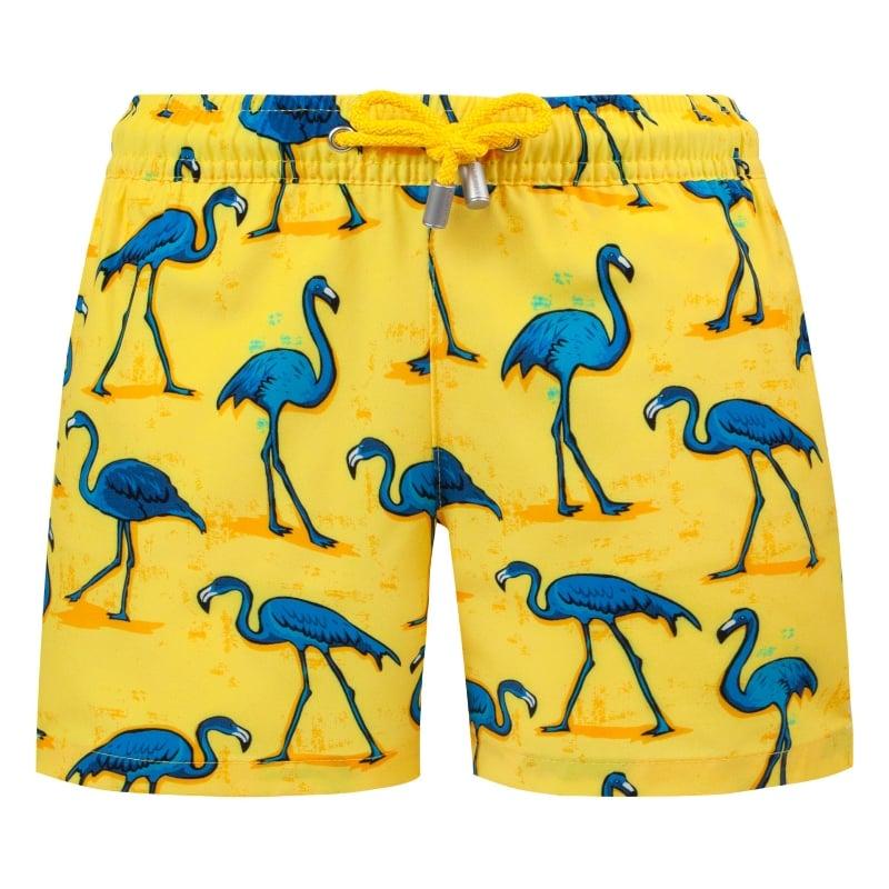 bluemint ARTHUS BOY STRETCH CITRUS FLAMINGO Kids Swim Shorts
