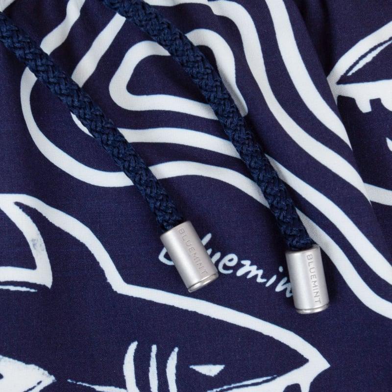 Bluemint ARTHUS BOY STRETCH MONO SHARK MAZE Kids Swim Shorts