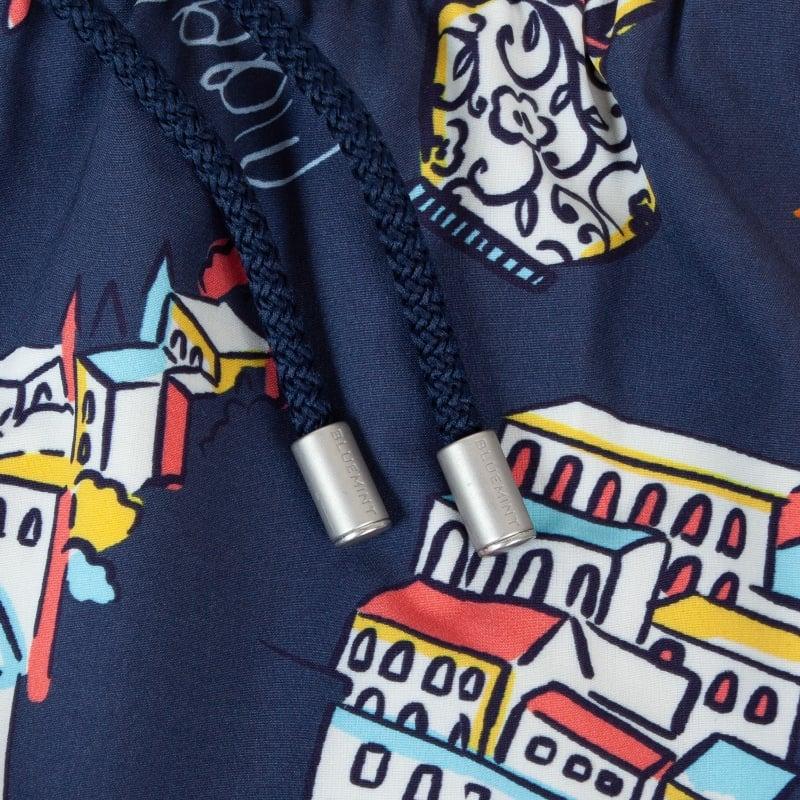 Bluemint ARTHUS BOY STRETCH NAVY SPAGHETTI Kids Swim Shorts