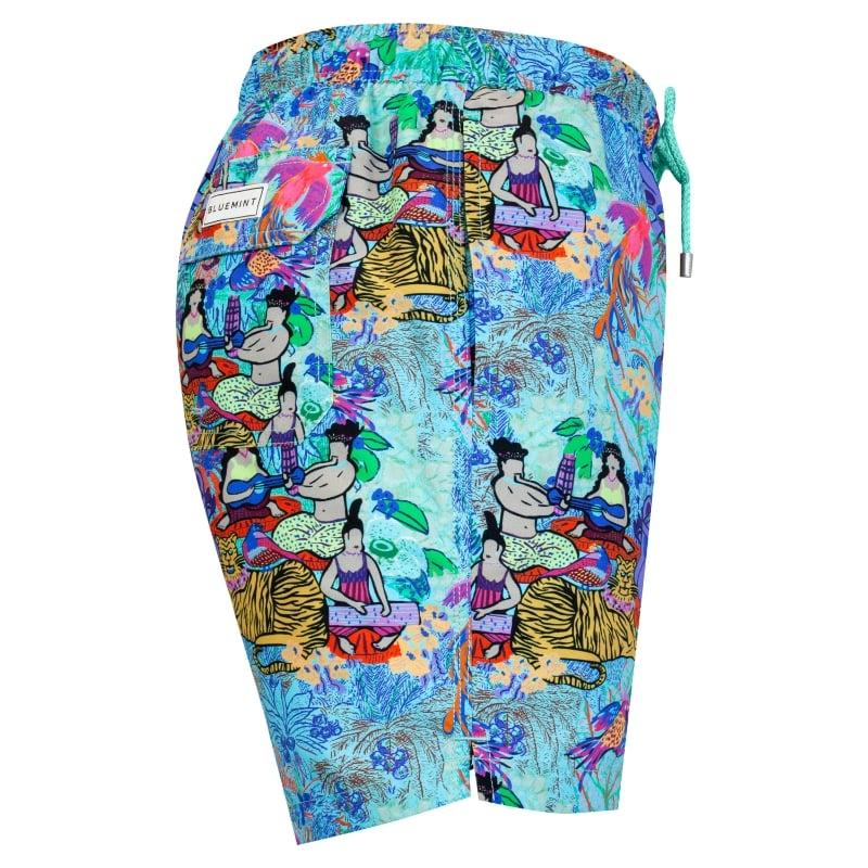 Bluemint ARTHUS HALUCINATION Mid-Length Swim Shorts