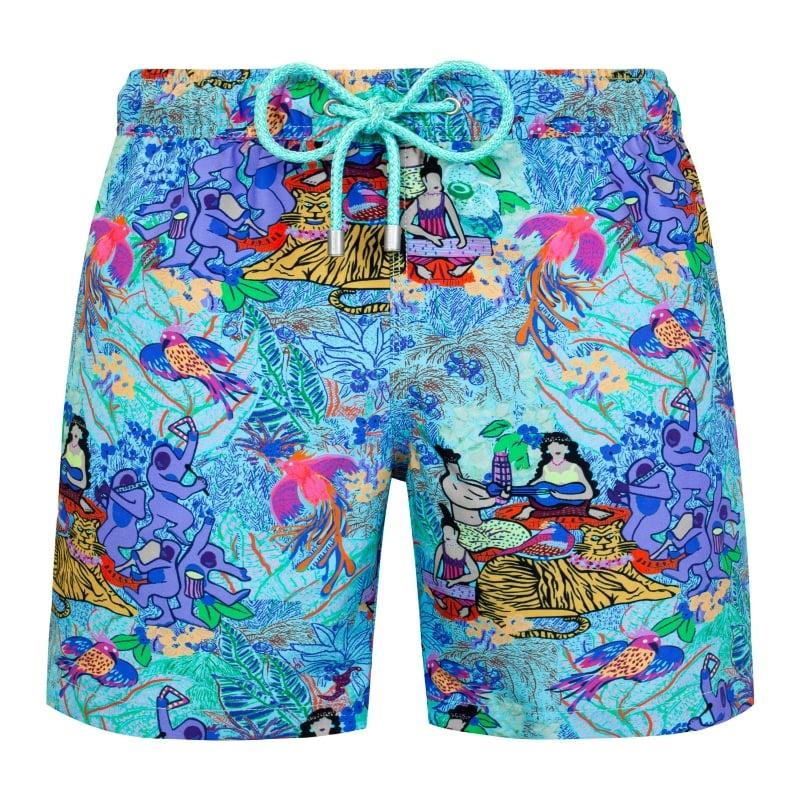 bluemint ARTHUS HALUCINATION Mid-Length Swim Shorts