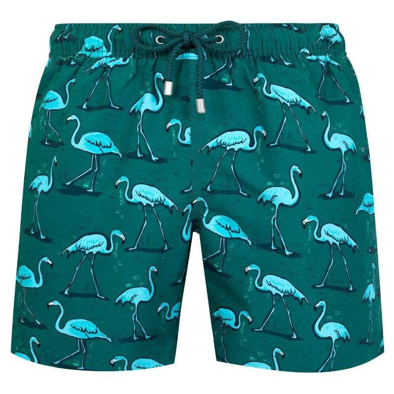 bluemint ARTHUS PINE FLAMINGO Mid-Length Swim Shorts