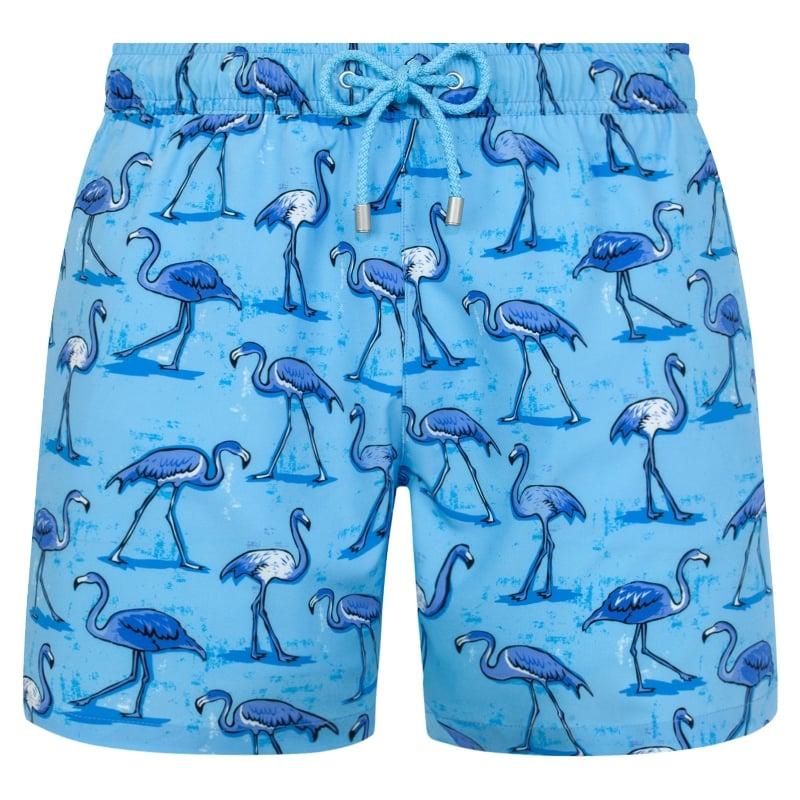 bluemint ARTHUS STRETCH ARCTIC FLAMINGO Four Way Stretch Swim Shorts