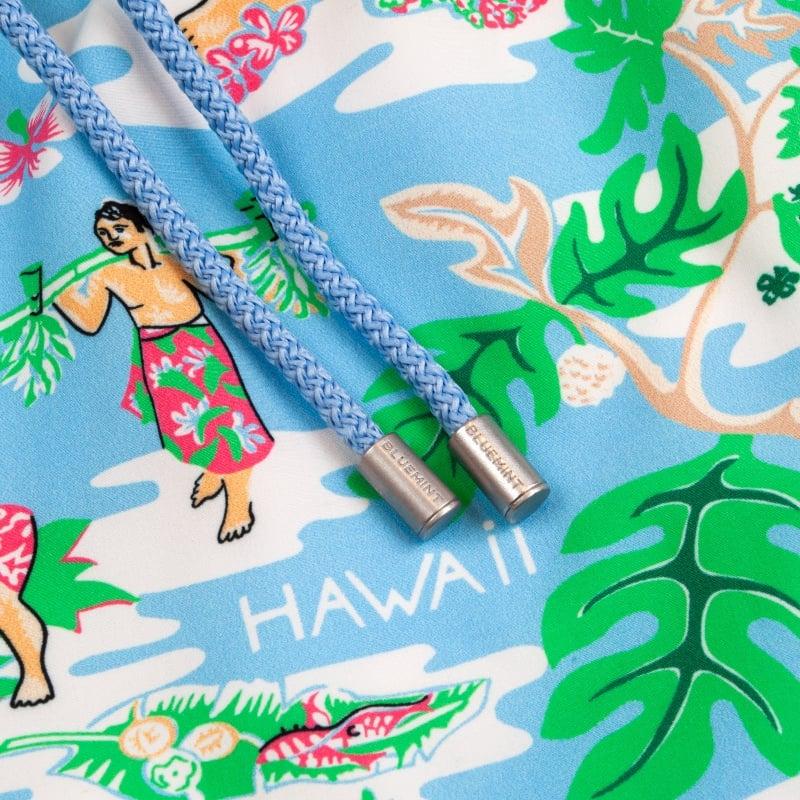 Bluemint ARTHUS STRETCH BLUE ALOHA Four Way Stretch Swim Shorts