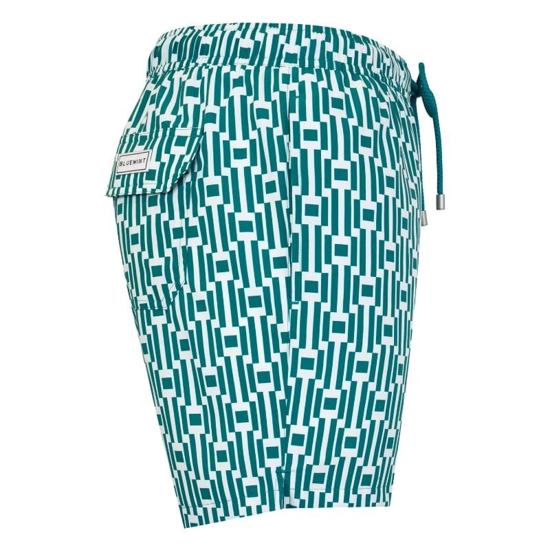 Bluemint ARTHUS STRETCH FALLING LINES Four Way Stretch Swim Shorts