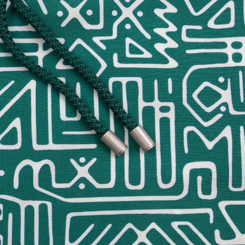 Bluemint ARTHUS STRETCH GREEN TRIBAL Four Way Stretch Swim Shorts