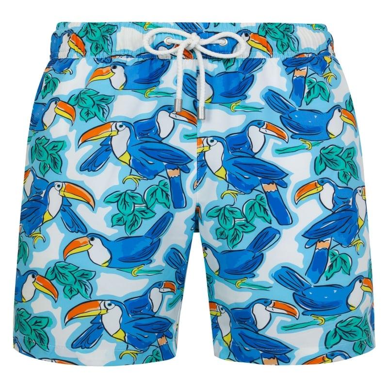 bluemint ARTHUS STRETCH HAPPY TOUCAN Four Way Stretch Swim Shorts