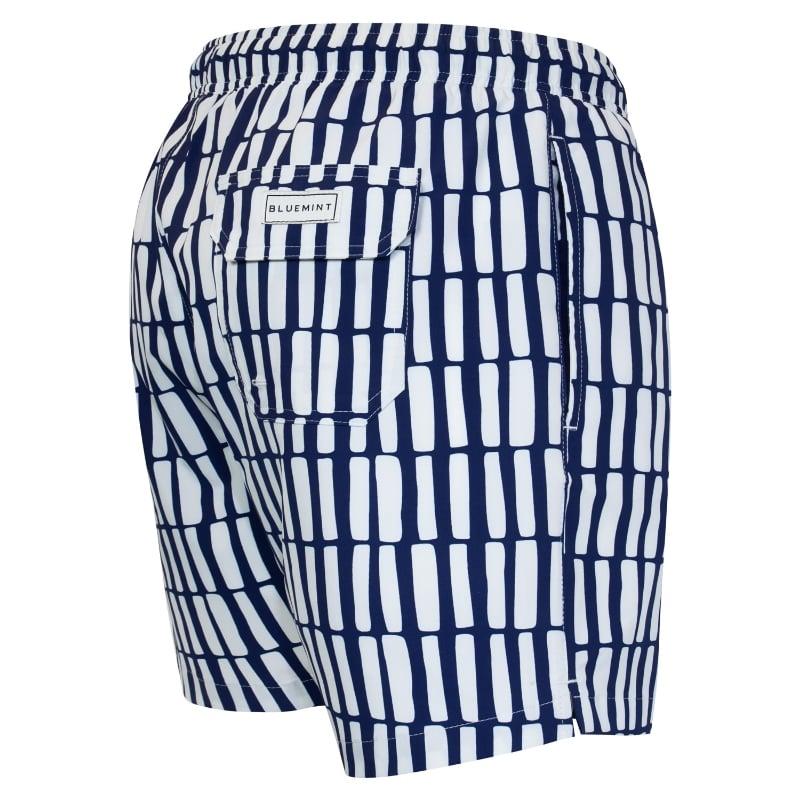 Bluemint ARTHUS STRETCH NAVY STICKS Four Way Stretch Swim Shorts