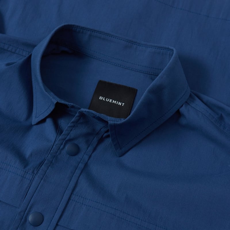 Bluemint ACE SHIRT INDIGO Stretch Tech Shirt