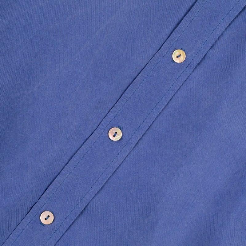 Bluemint ADELE LIGHT SAPPHIRE Silk Shirt Dress