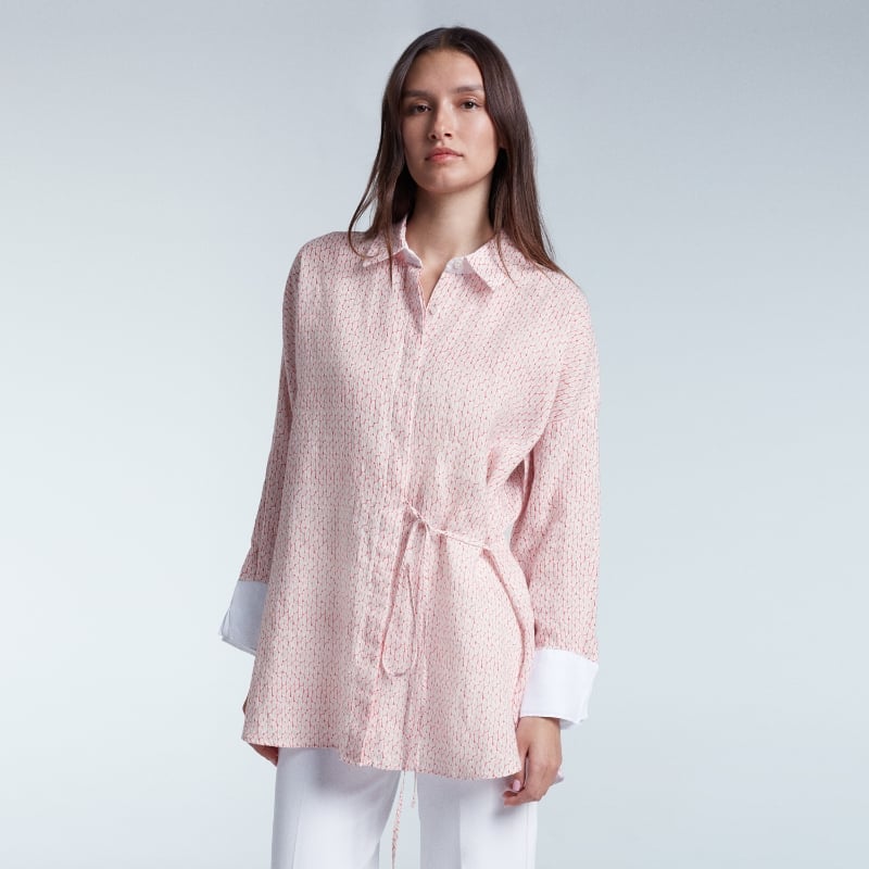 bluemint ADELINE PINKBERRY Linen Shirt