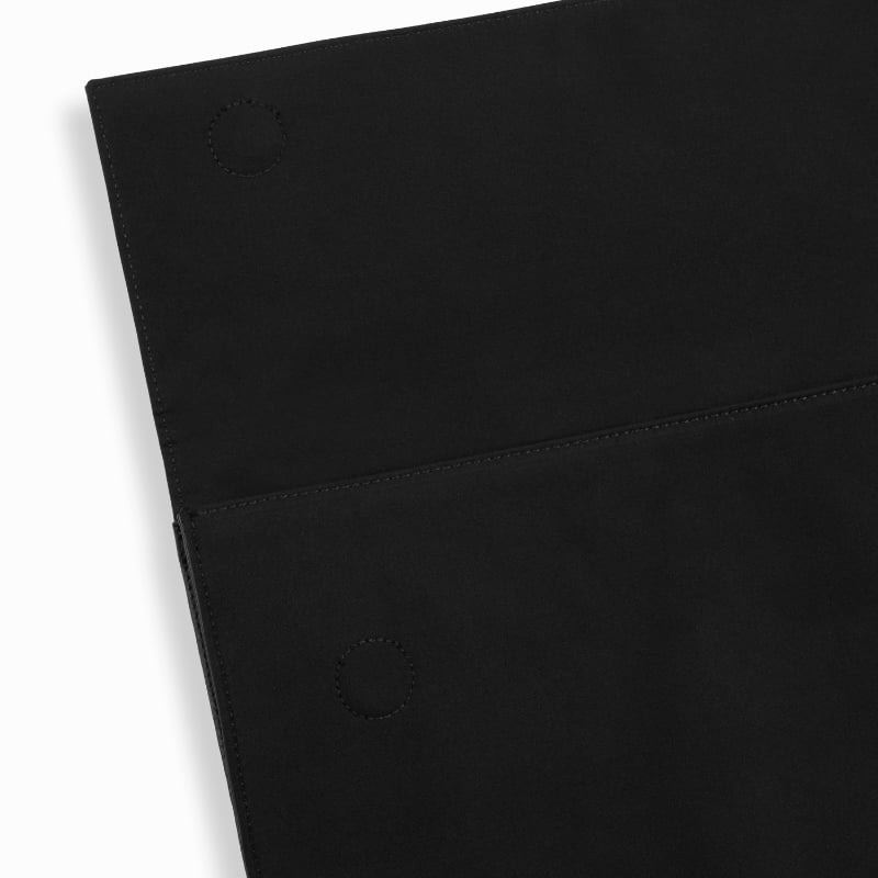 Bluemint ALFIE BLACK Pouch With Zipper Detail