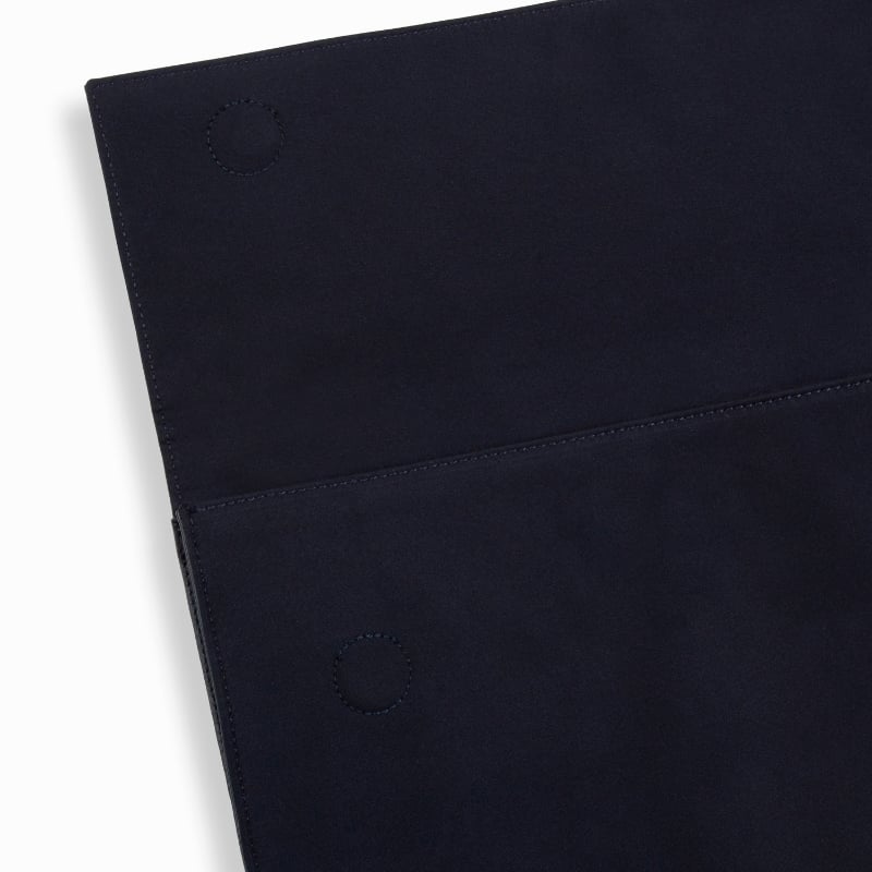 Bluemint ALFIE DARK NAVY Pouch With Zipper Detail