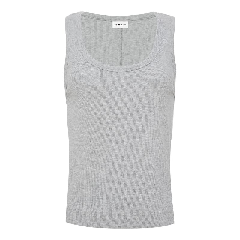 Bluemint AMBER GREY MELANGE Crew-Neck Tank Top