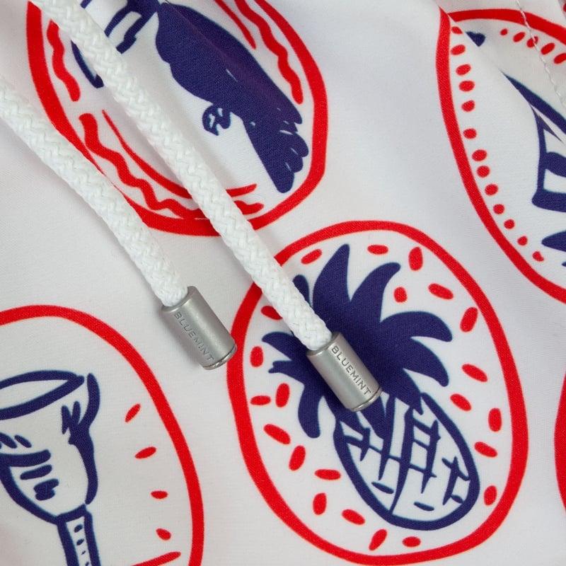 Bluemint ARTHUS BOY WHITE PATCH Kids Swim Shorts