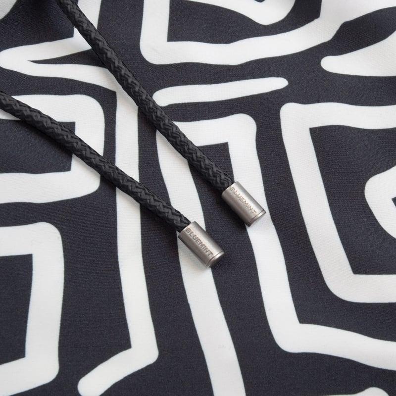 Bluemint ARTHUS COAL MAZE Mid-Length Swim Shorts