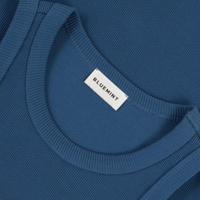 Bluemint AVRIL INDIGO Halter-Neck Tank Top