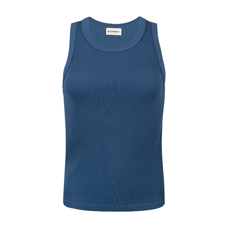 Bluemint AVRIL INDIGO Halter-Neck Tank Top