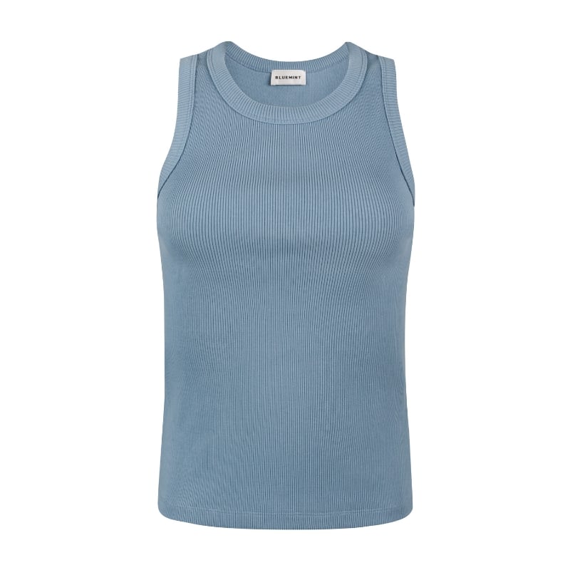 Bluemint AVRIL SKY BLUE Halter-Neck Tank Top