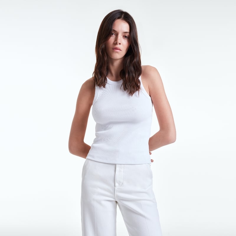 bluemint AVRIL WHITE Halter-Neck Tank Top