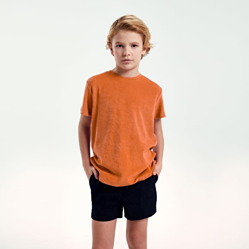 Bluemint BARRY ORANGE Kids Towelling T-Shirt