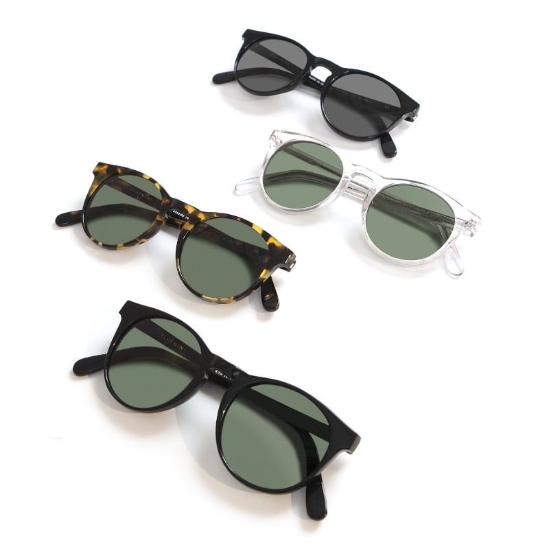 Bluemint BILLY GREEN SHADE Round Frame Sunglasses