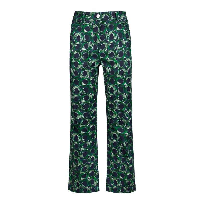 bluemint BLAIR ENDLESS FOREST Flared Trousers