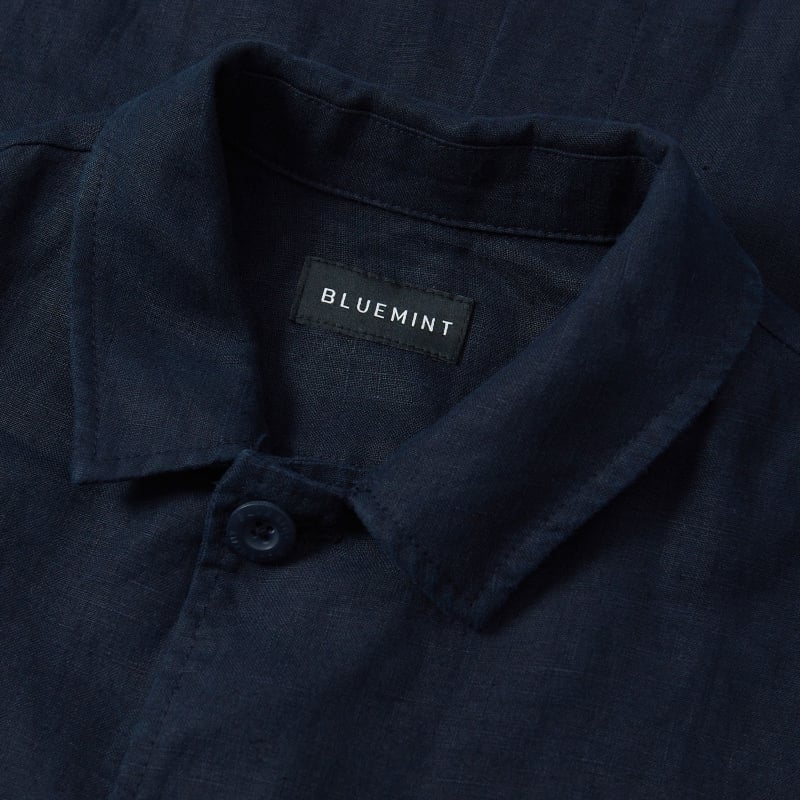 Bluemint BLAZE DARK NAVY Linen Jacket