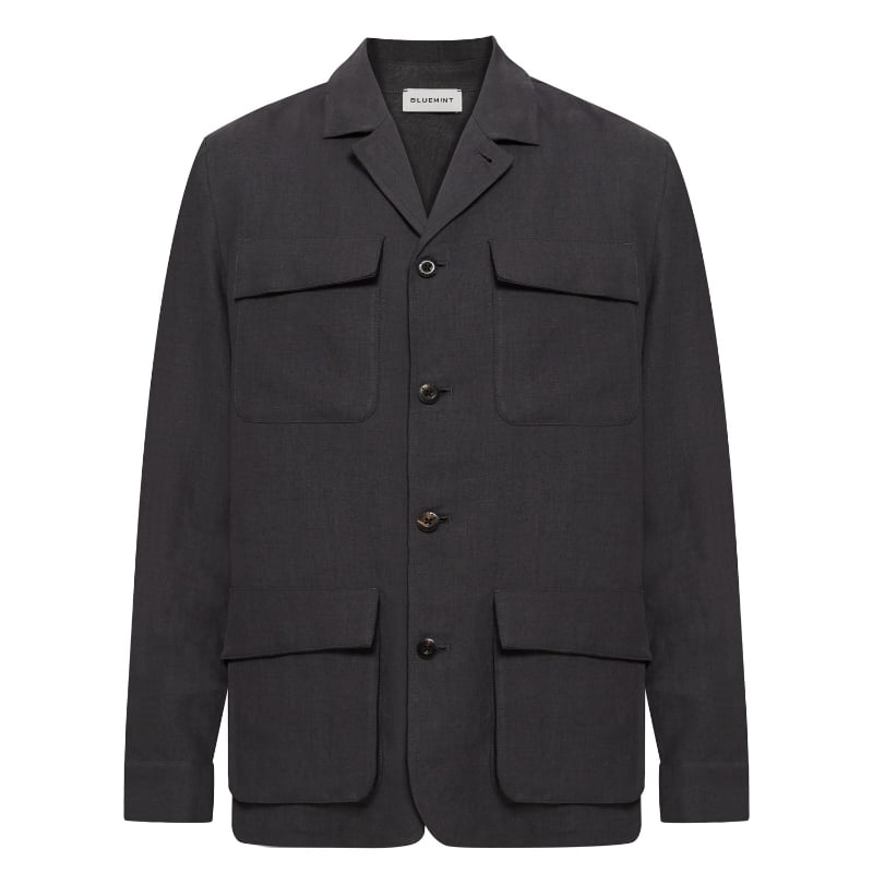 bluemint BLAZE TRUFFLE Linen Jacket