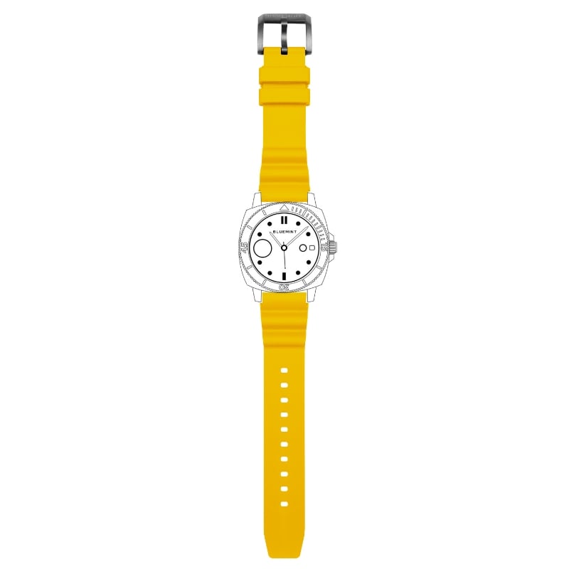 Bluemint BM STRAP DANDELION Silicone Watch Strap