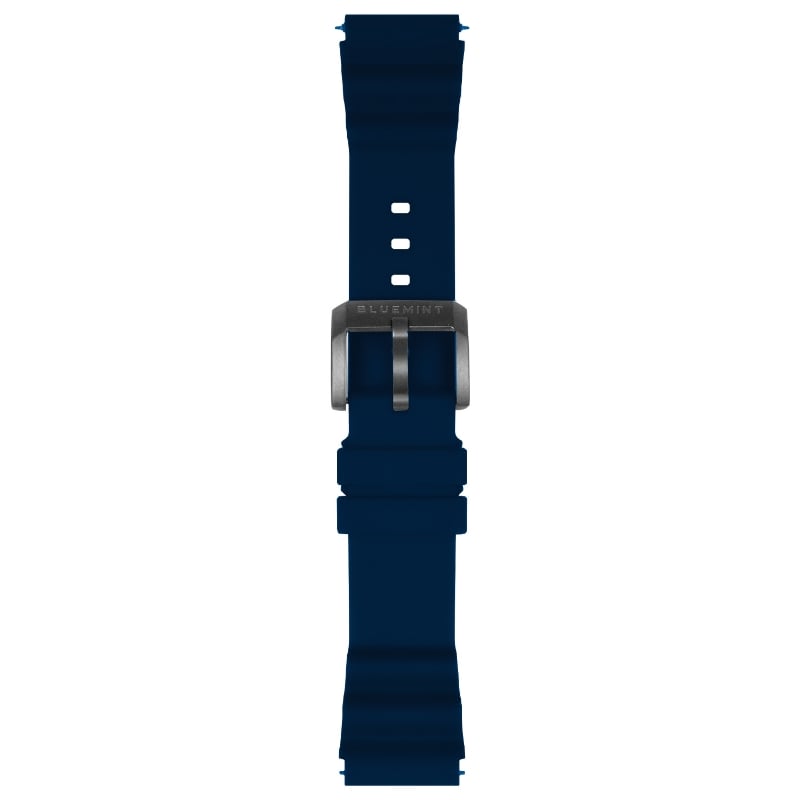 bluemint BM STRAP DARK NAVY Silicone Watch Strap