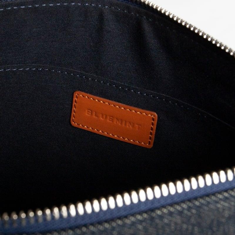 Bluemint BORGIA DARK NAVY Denim Clutch