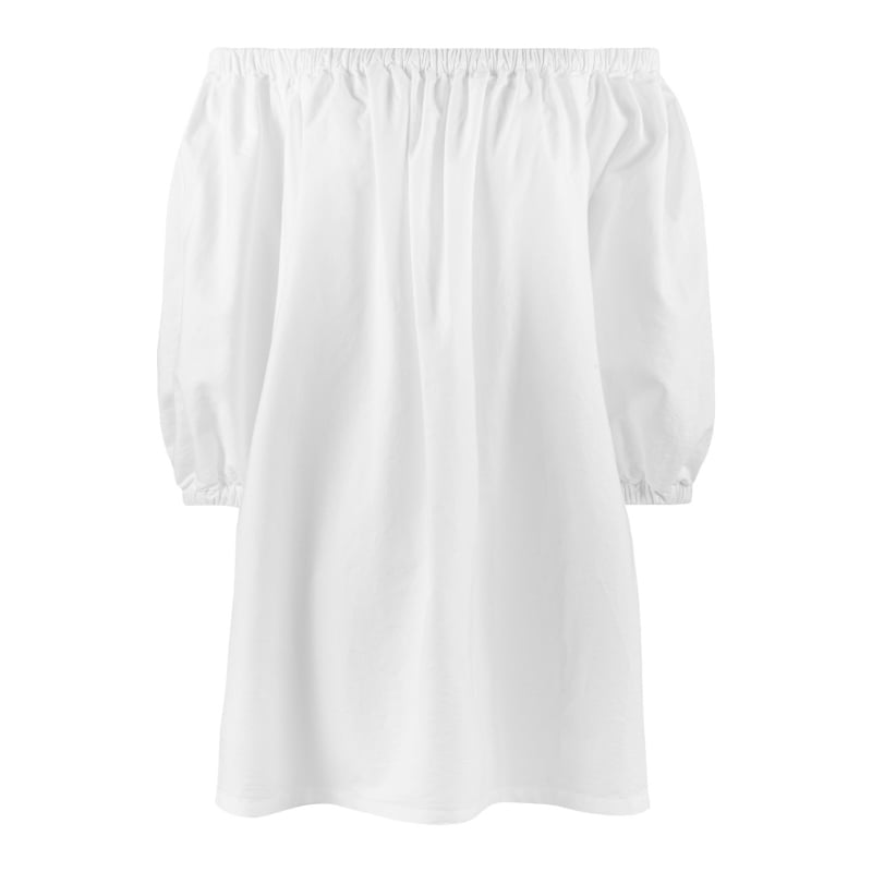 Bluemint CECILE WHITE Mini Cotton Oxford Dress