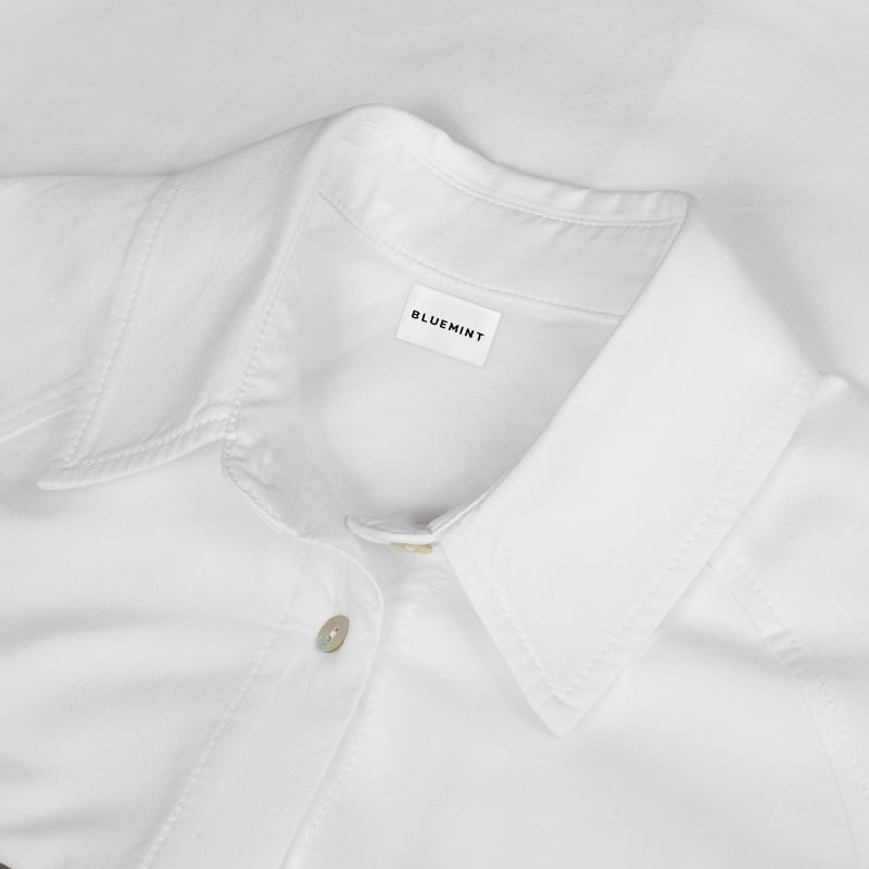 Bluemint CELESTE WHITE Organic Cotton Overshirt