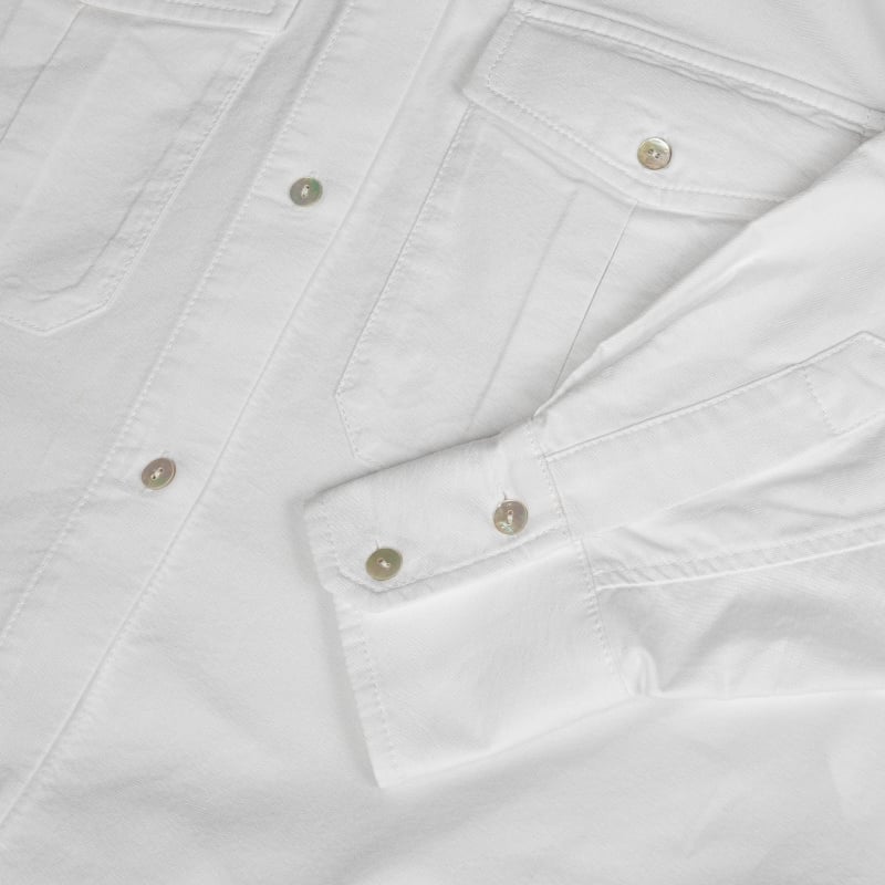 Bluemint CELESTE WHITE Organic Cotton Overshirt