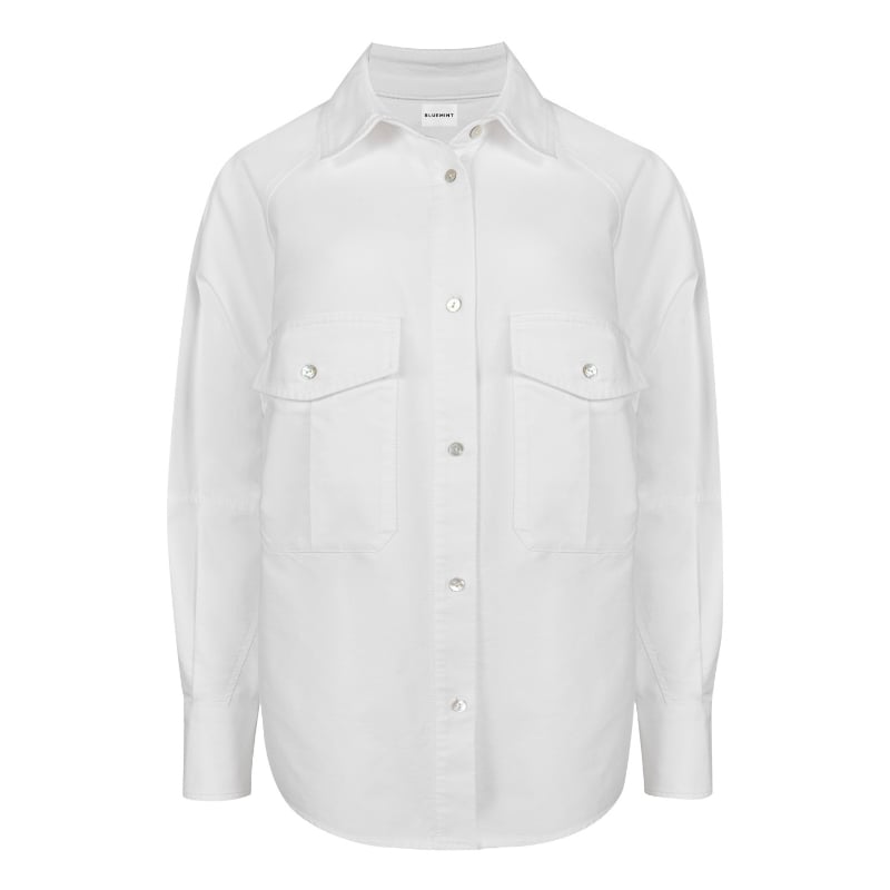 bluemint CELESTE WHITE Organic Cotton Overshirt